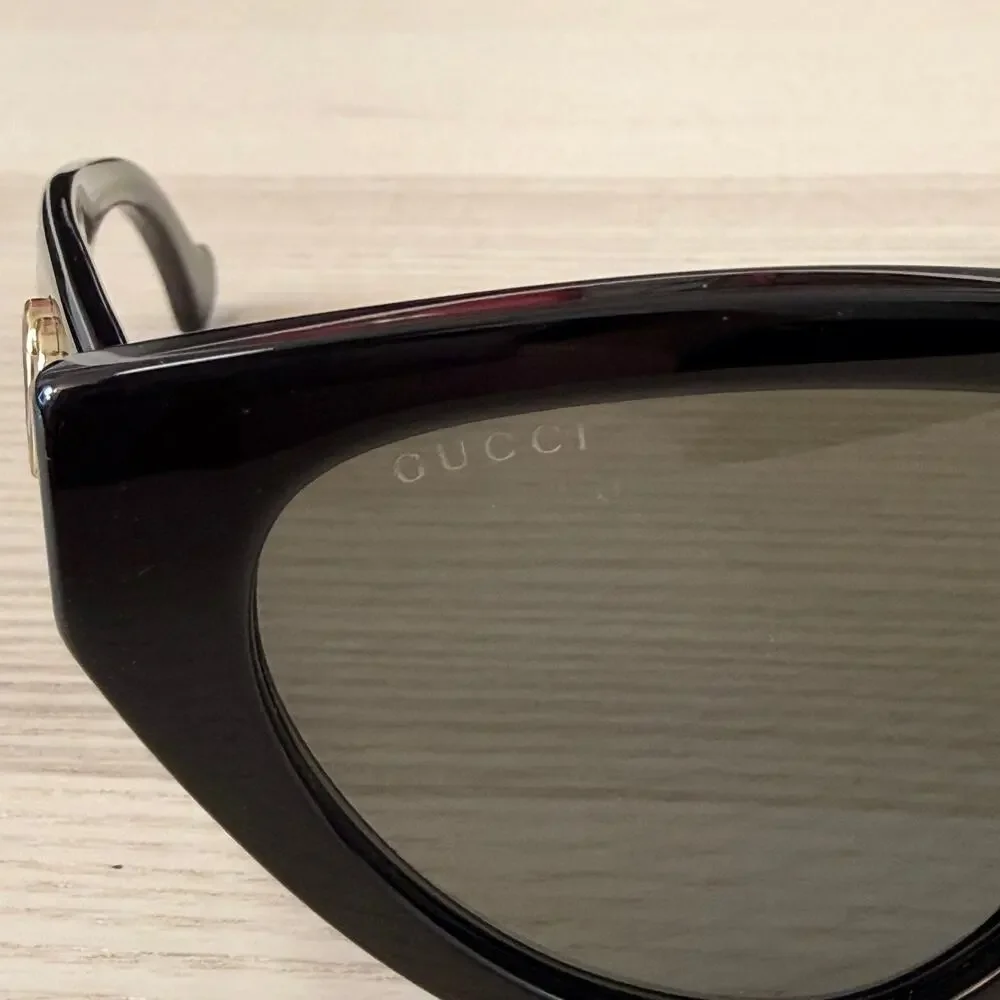 Gucci Generation Cat Eye Sunglasses, 58mm Black